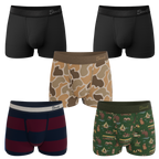 The Hide and Hunt | Ball Hammock® Pouch Trunks Underwear 5 Pack - Shinesty