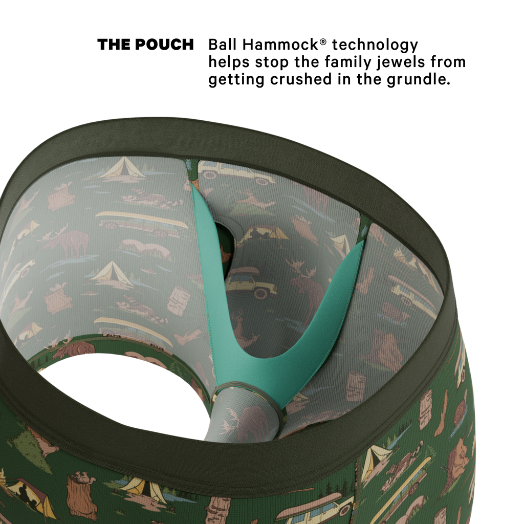 The Hide and Hunt | Ball Hammock® Pouch Trunks Underwear 5 Pack - Shinesty