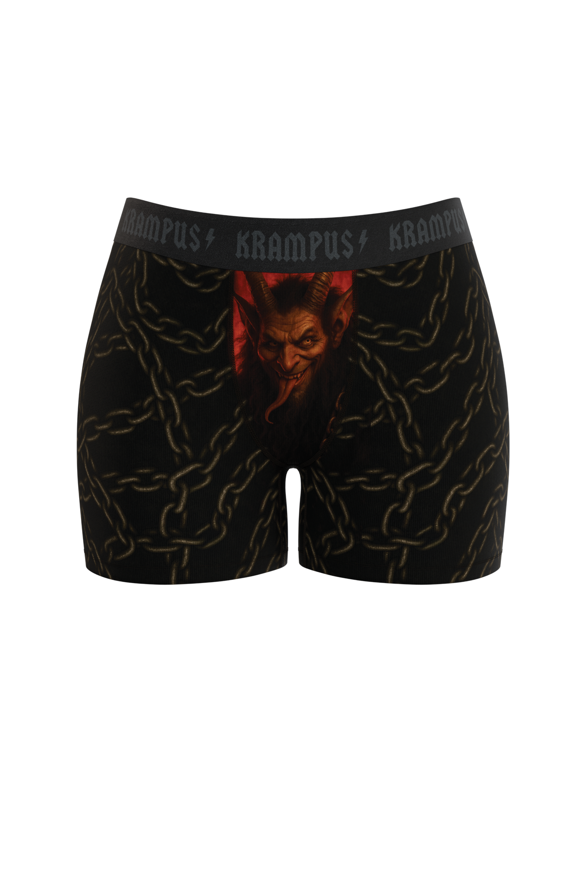 The Krampus Holiday Fear | Women’s Boxers - Shinesty