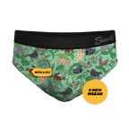 The Hornography | Tropical Animals Ball Hammock® Pouch Underwear Briefs - Shinesty