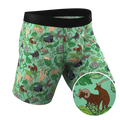 The Hornography | Tropical Animals Ball Hammock® Boxer - Long Leg - Shinesty