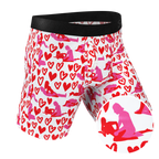The Hot-Blooded Handbook | Valentines Ball Hammock® Boxer - Long Leg - Shinesty