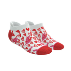 The Hot-Blooded Handbook | Valentine's Day Heel Hammock™ Ankle Socks - Shinesty