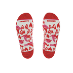 The Hot-Blooded Handbook | Valentine's Day Heel Hammock™ Ankle Socks - Shinesty
