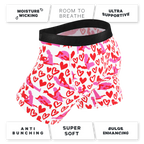 The Hot-Blooded Handbook | Valentines Ball Hammock® Pouch Underwear With Fly - Shinesty