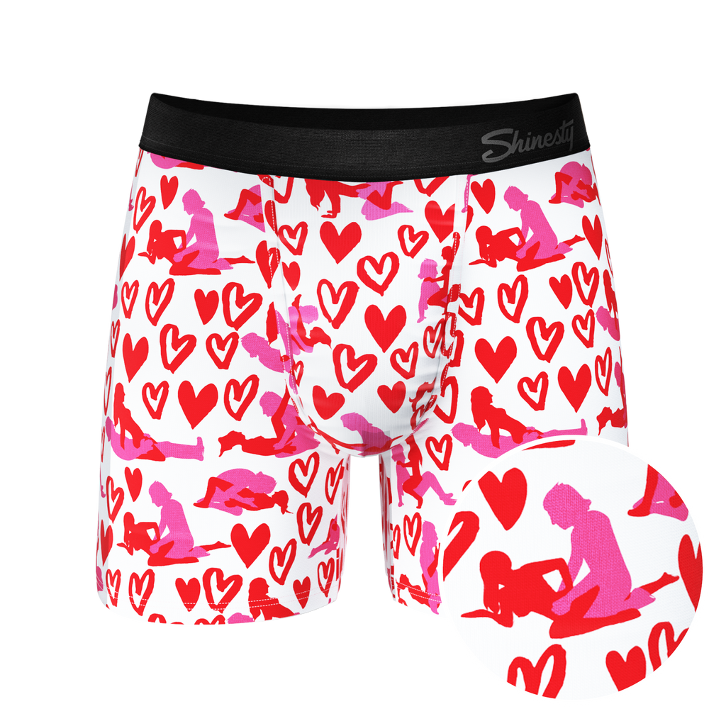 The Hot-Blooded Handbook | Valentines Ball Hammock® Pouch Underwear - Shinesty