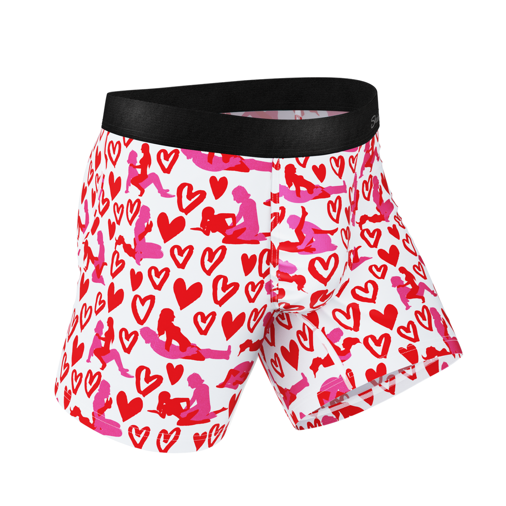 The Hot-Blooded Handbook | Valentines Ball Hammock® Pouch Underwear - Shinesty