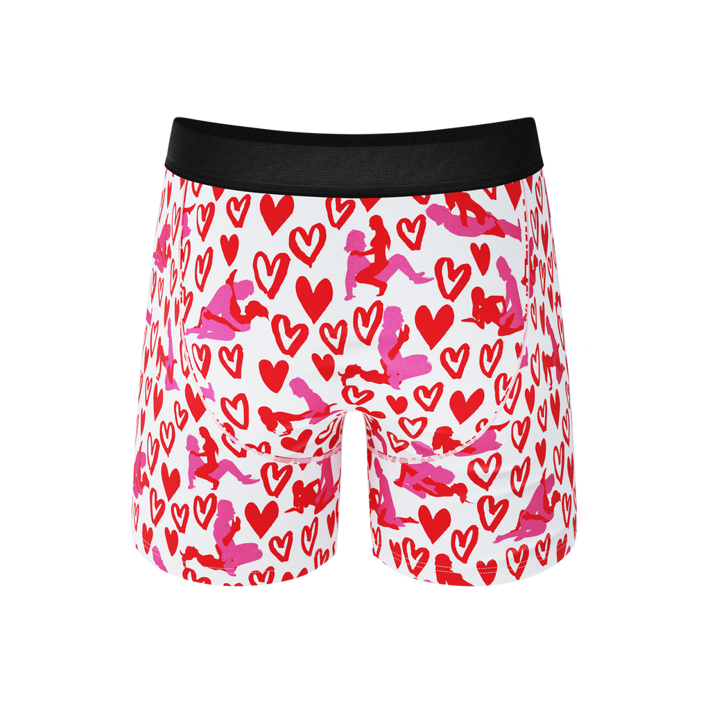 The Hot-Blooded Handbook | Valentines Ball Hammock® Pouch Underwear - Shinesty