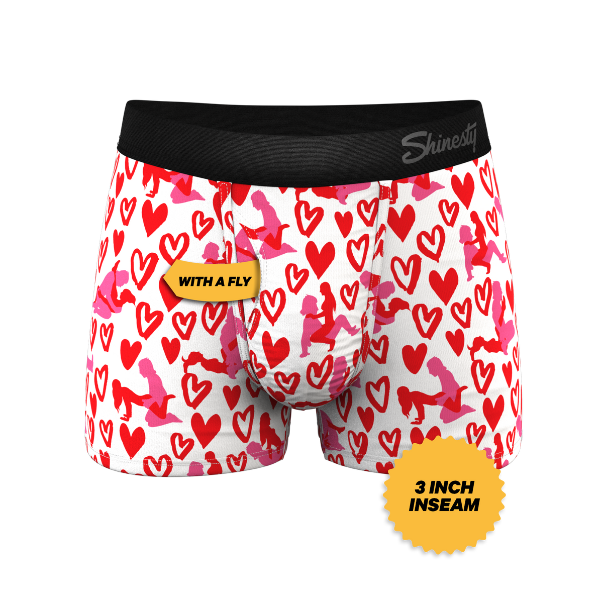 The Hot-Blooded Handbook | Valentines Ball Hammock® Pouch Trunks Underwear - Shinesty