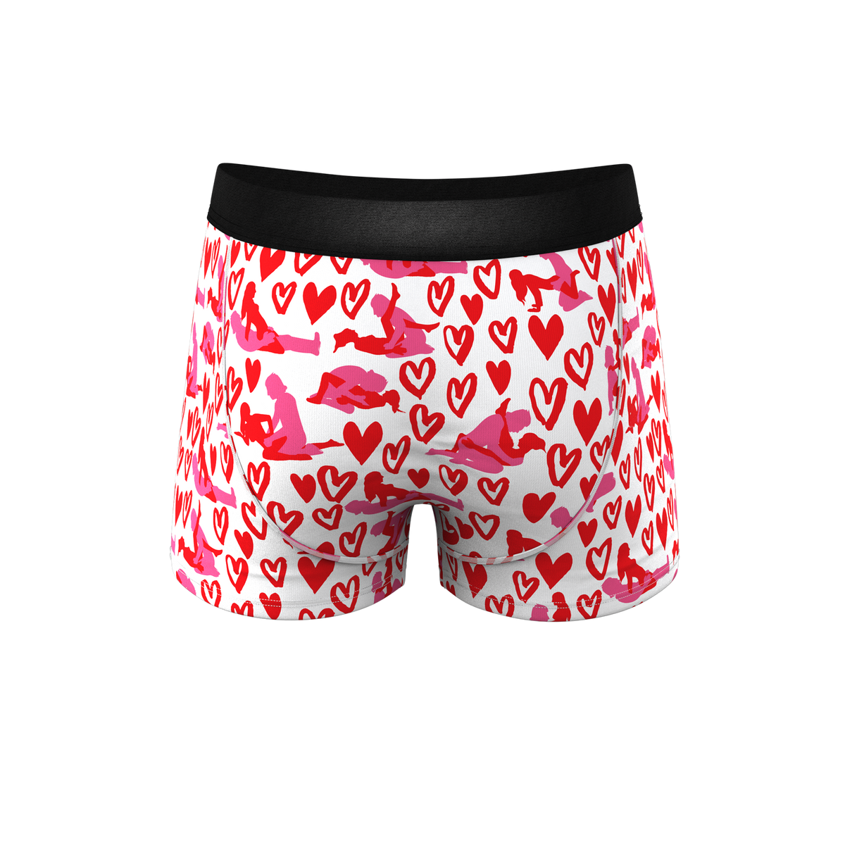 The Hot-Blooded Handbook | Valentines Ball Hammock® Pouch Trunks Underwear - Shinesty