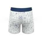The Hot Cottontail | Easter Toile Ball Hammock® Pouch Underwear With Fly - Shinesty