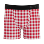 The Hot Diggity | Red Gingham Youth Boxer Briefs - Shinesty