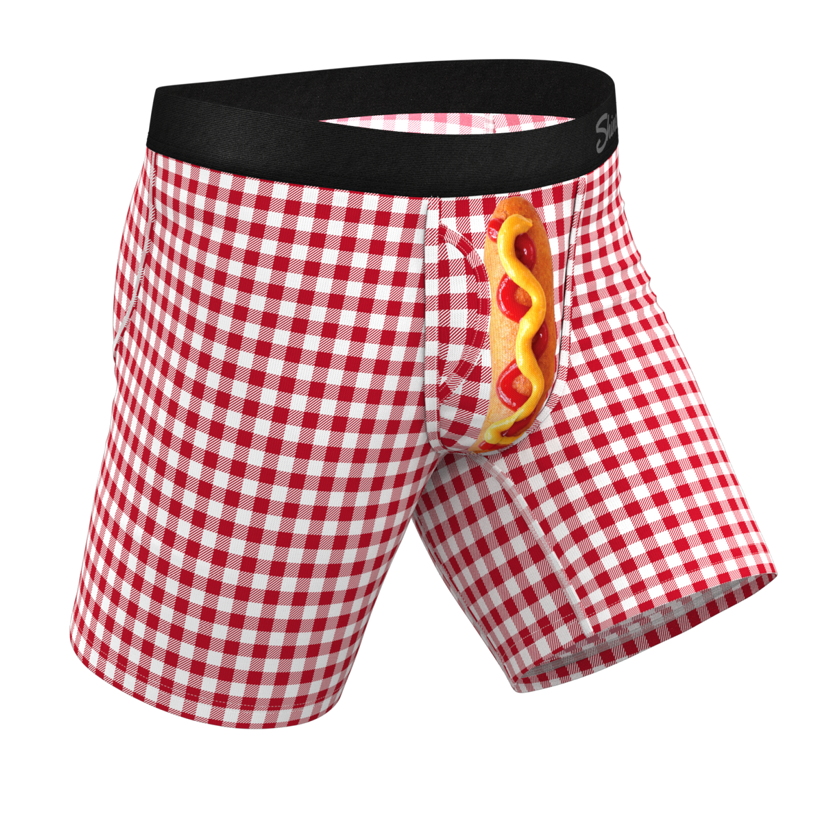 The Hot Diggity | Corn Dog Ball Hammock® Boxer - Long Leg - Shinesty