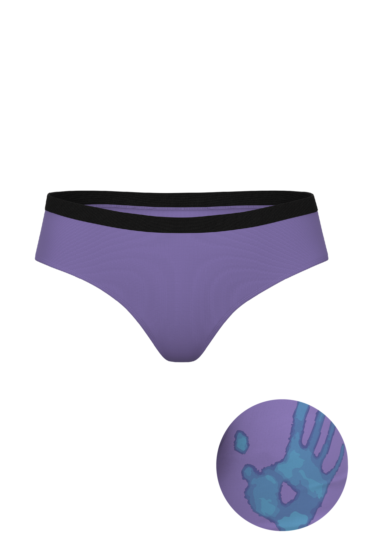 The Hot & Bothered | Color Changing Hyper Color Cheeky Underwear - Shinesty