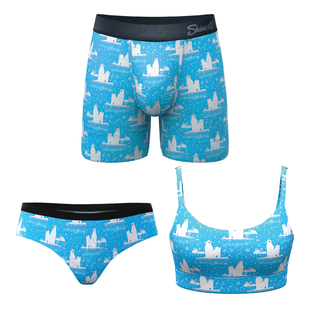 The How Coke Is Made Trio | Ball Hammock® Boxer, Bralette, and Cheeky Underwear Pack - Shinesty