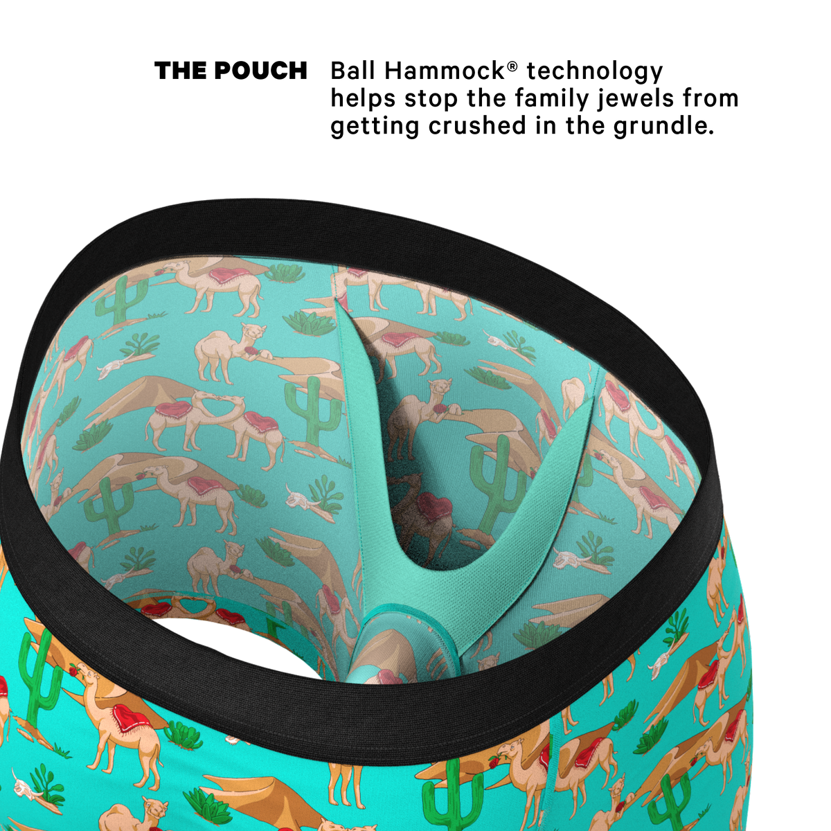 The Hump Day | Camels Ball Hammock® Pouch Underwear - Shinesty