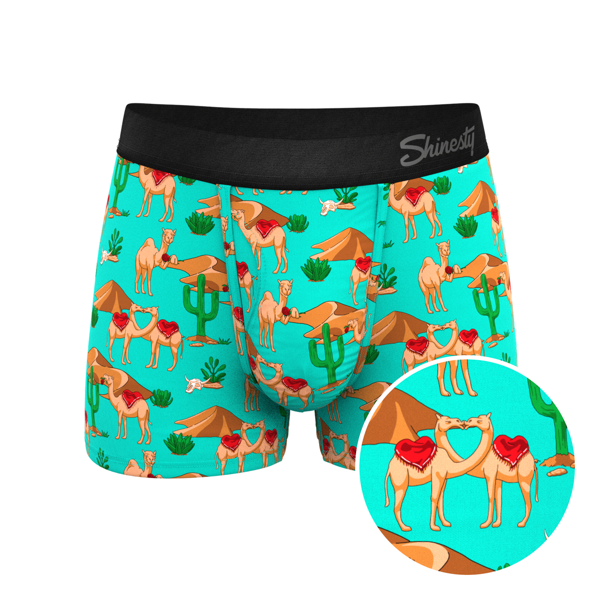 The Hump Day | Camels Ball Hammock® Pouch Trunks Underwear - Shinesty