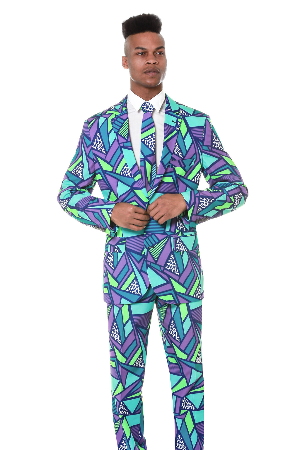 The Le Tootski | Neon Rave Suit - Shinesty