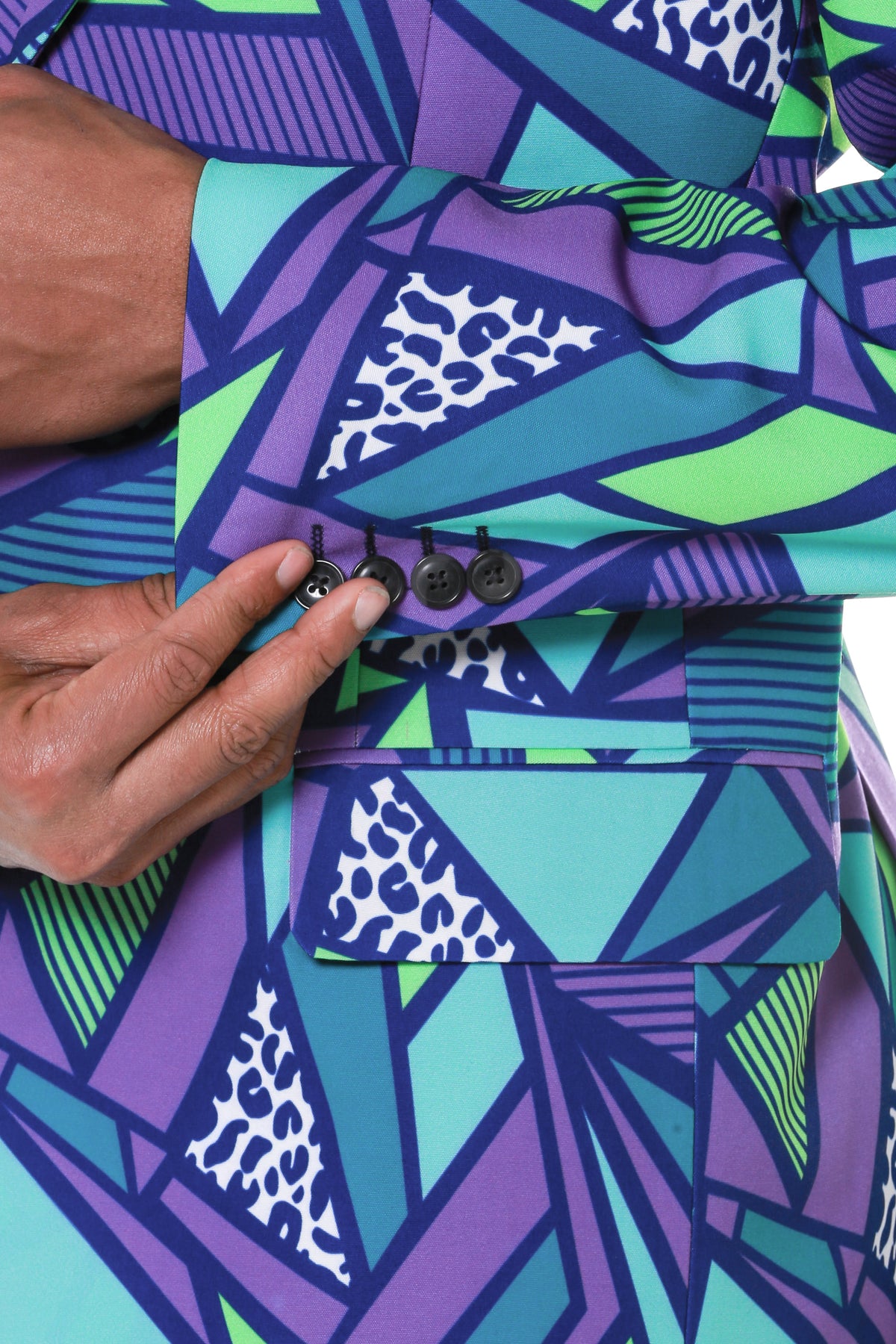 The Le Tootski | Neon Rave Suit - Shinesty