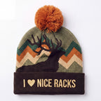 The I Love Nice Racks | Deer Hunting Ski Beanie - Shinesty