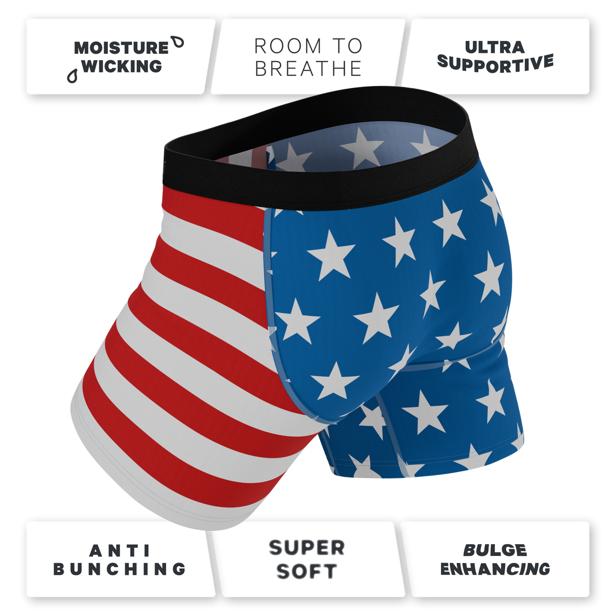 The Independance Apex | Ball Hammock® Boxer Brief 3 Pack - Shinesty