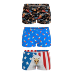 The Independance | Boyshort Underwear 3 Pack - Shinesty
