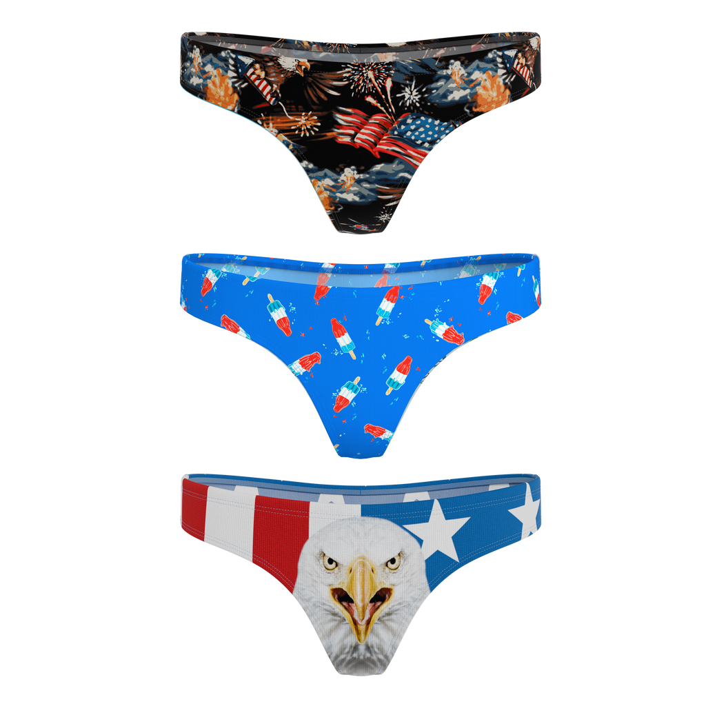 The Independance | MicroModal Thong 3 Pack - Shinesty