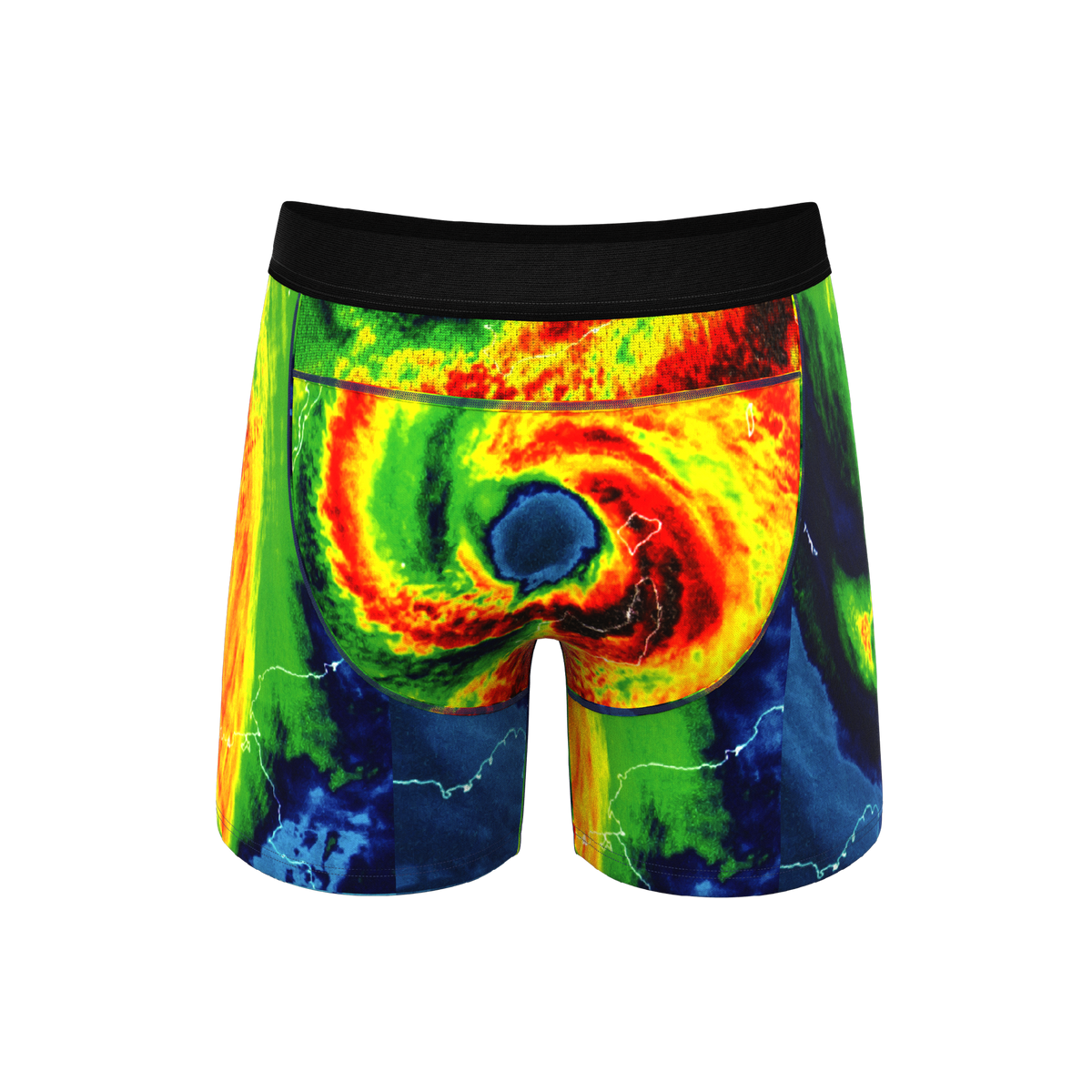 The Insane Hurricane | Hurricane Map paradICE™ Cooling Ball Hammock® Underwear - Shinesty