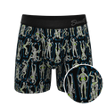 The Inter-Corpse | Halloween Mummies Ball Hammock® Pouch Underwear With Fly - Shinesty