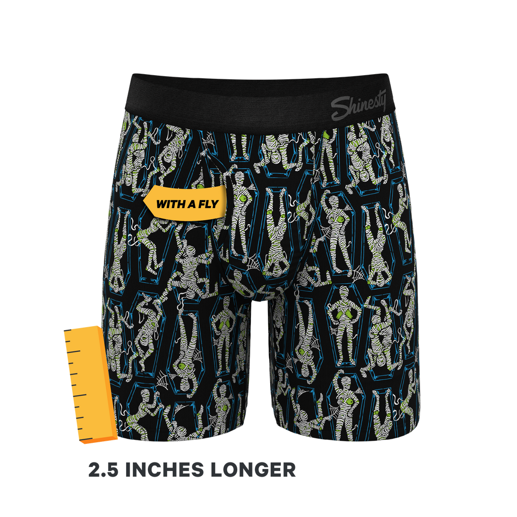 The Inter-Corpse | Halloween Mummies Ball Hammock® Boxer - Long Leg - Shinesty