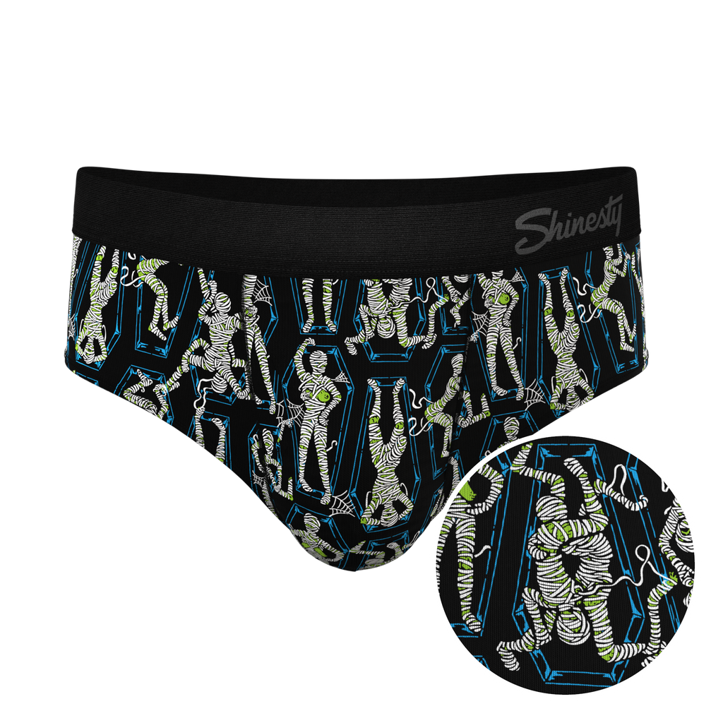 The Inter-Corpse | Halloween Mummies Ball Hammock® Pouch Underwear Briefs - Shinesty