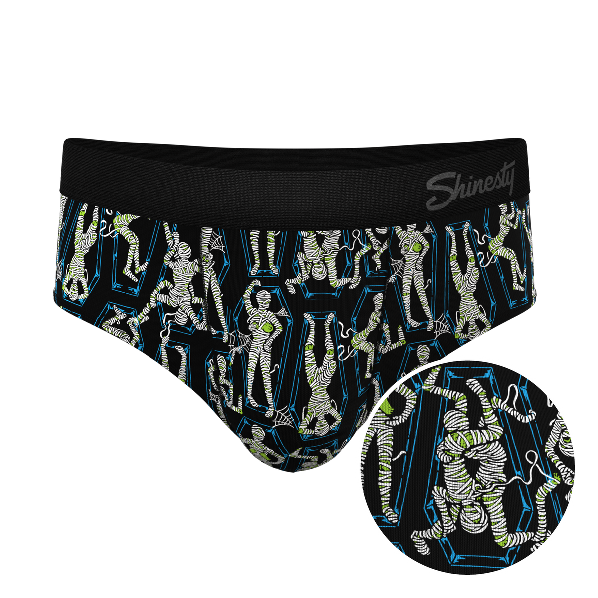 The Inter-Corpse | Halloween Mummies Ball Hammock® Pouch Underwear Briefs - Shinesty