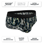 The Inter-Corpse | Halloween Mummies Ball Hammock® Pouch Underwear Briefs - Shinesty