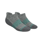 The Intramural Champ | Gray Stay Weird Heel Hammock™ Ankle Socks - Shinesty