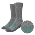 The Intramural Champ | Gray Stay Weird Heel Hammock™ Crew Socks - Shinesty
