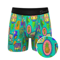 The Island Time | Pineapple Scene Ball Hammock® Pouch Underwear - Shinesty