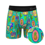 The Island Time | Pineapple Scene Ball Hammock® Pouch Underwear - Shinesty