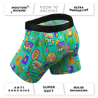 The Island Time | Pineapple Scene Ball Hammock® Pouch Underwear - Shinesty