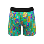 The Island Time | Pineapple Scene Ball Hammock® Pouch Underwear - Shinesty