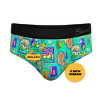 The Island Time | Pineapple Scene Ball Hammock® Pouch Underwear Briefs - Shinesty