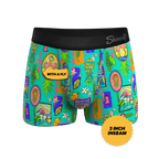 The Island Time | Pineapple Scene Ball Hammock® Pouch Trunks Underwear - Shinesty
