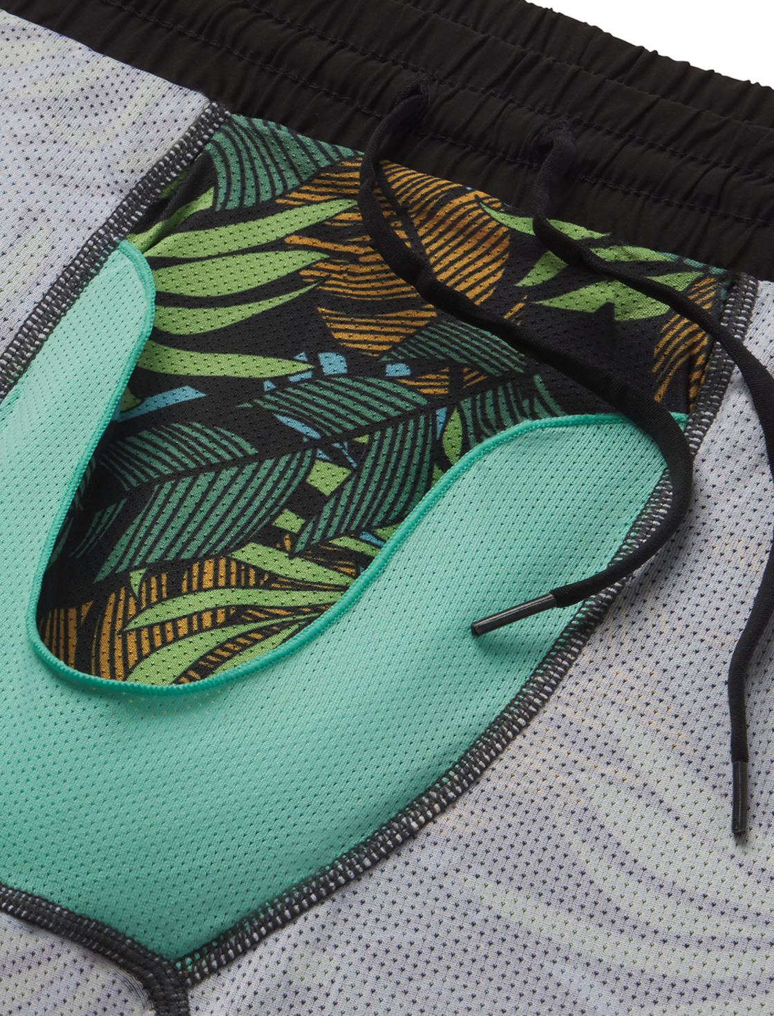 The Botanist | Tropical Leaves Ball Hammock® 5 Inch Athletic Shorts - Shinesty