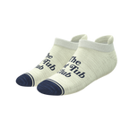 The Jet Set | Hot Tub Club Oatmeal Heel Hammock™ Ankle Socks - Shinesty