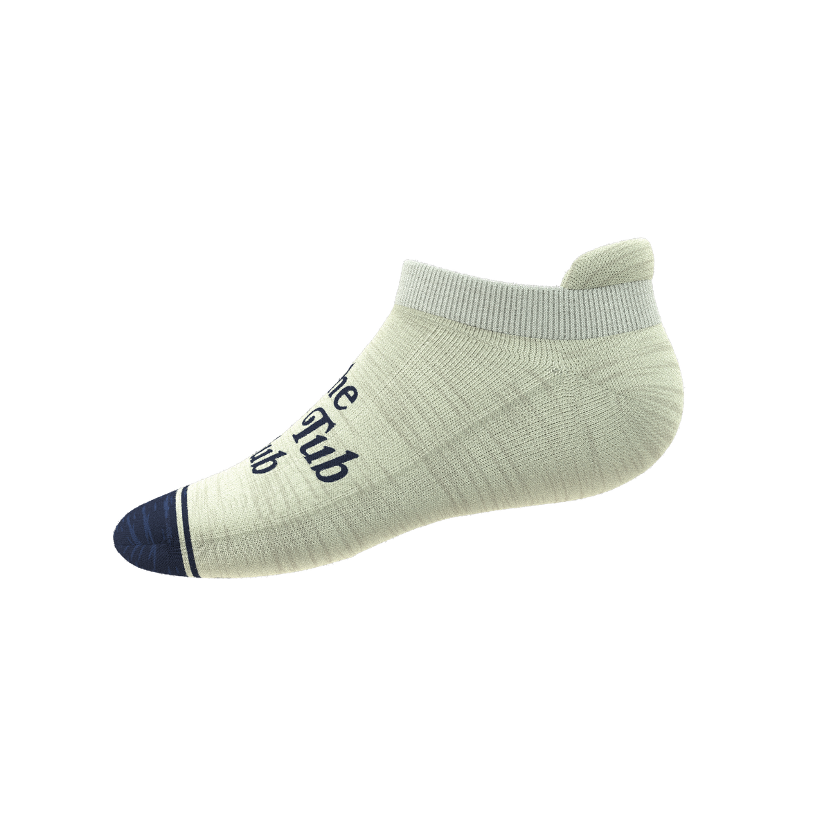 The Jet Set | Hot Tub Club Oatmeal Heel Hammock™ Ankle Socks - Shinesty