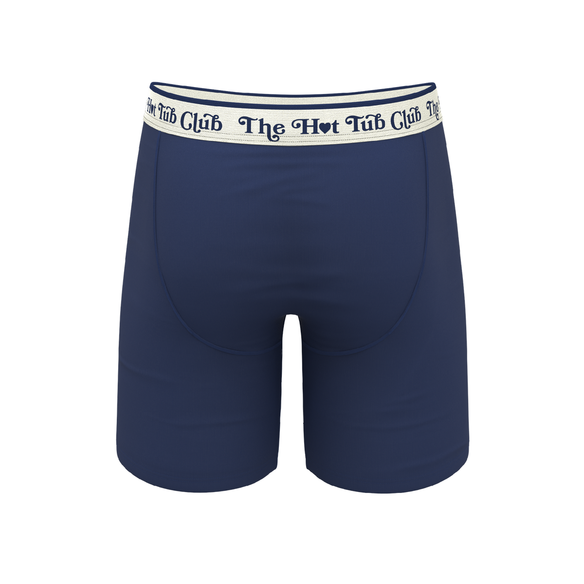 The Jet Set | Hot Tub Club Navy Ball Hammock® Boxer - Long Leg - Shinesty