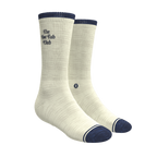 The Jet Set | Hot Tub Club Oatmeal Heel Hammock™ Crew Socks - Shinesty
