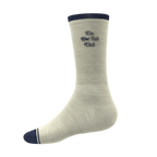 The Jet Set | Hot Tub Club Oatmeal Heel Hammock™ Crew Socks - Shinesty