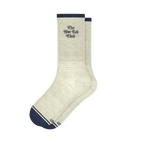 The Jet Set | Hot Tub Club Oatmeal Heel Hammock™ Crew Socks - Shinesty