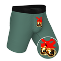 The Jingles | Christmas Bells Ball Hammock® Boxer - Long Leg - Shinesty