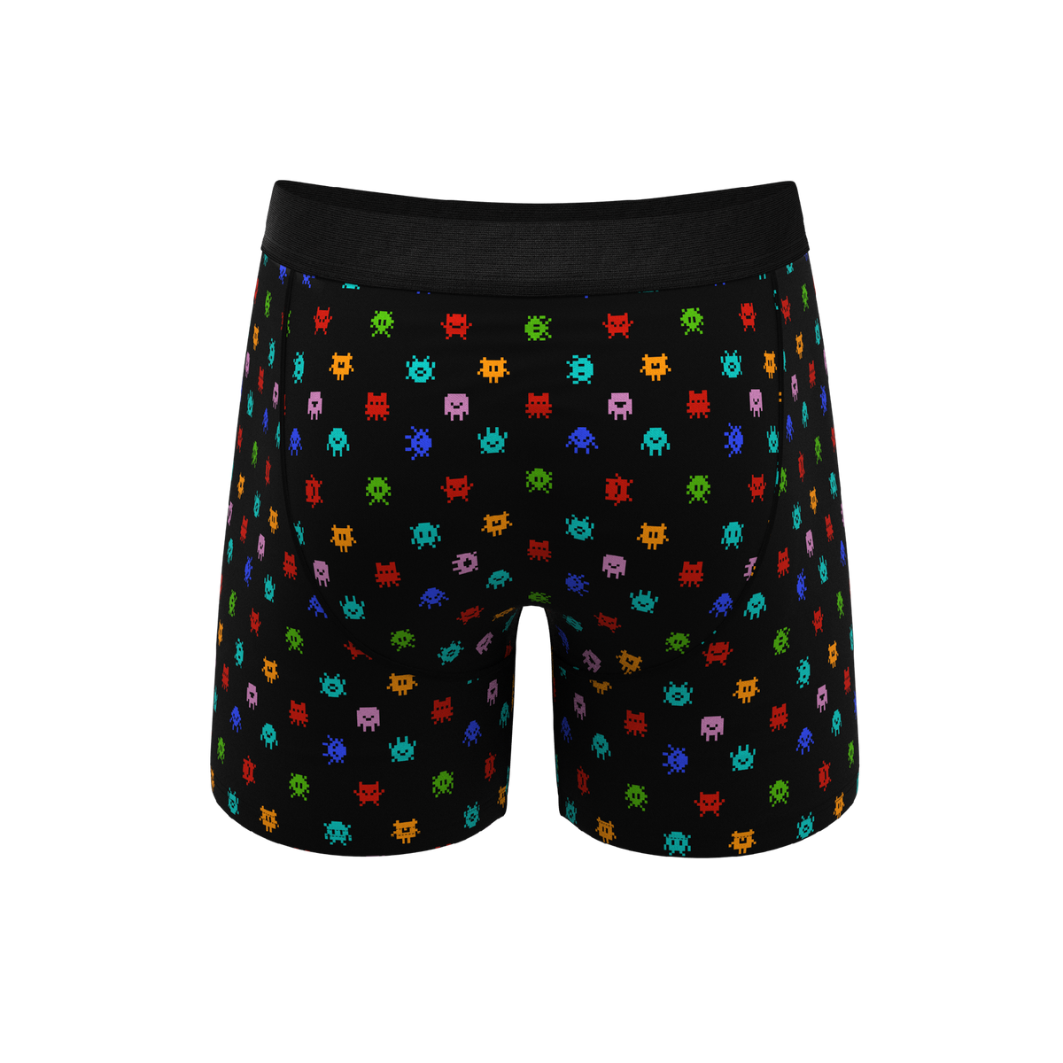The Joystick | Video Game Ball Hammock® Pouch Underwear With Fly - Shinesty